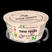 Der Knoblauch und Kräuter Aufstrich von New Roots ist herrlich frisch und würzig.