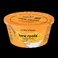 Die La Mac'n'Sauce wie Käsesauce von New Roots ist mal echt innovativ! Die vegane Sauce ist cremig wie eine echte Käsesauce nur sein könnte, dazu noch geschmacklich überragend!