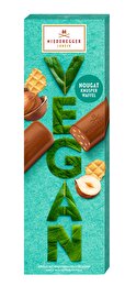 Die VEGAN Nougat Klassiker Knusper Waffel von Niederegger sind die perfekte Kombination aus zartem Nougat und knackigen Waffeln.