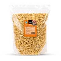 Mit der 2kg Soja Granulat von planeo bist du perfekt ausgestattet, wenn du einen großen Verbrauch an Soja Granulat hast.