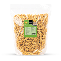 Die 1kg Vorratspackung Soja Schnetzel von planeo eignet sich hervorragend für eine (große) Familie oder WG.