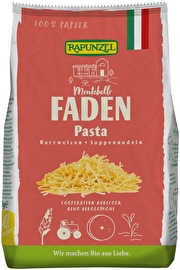 Die Faden Suppennudeln von Rapunzel gehören als beliebte Suppeneinlage in jede Küche.