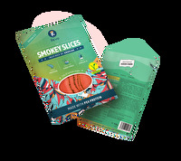 Der Smokey Slices °Dill & Lemon Style° von Revo ist die zweite Sorte des beliebten Räucherlachs Ersatzes mit einem zusätzlichen Frischekick.