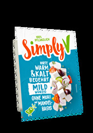 Der Hirte von Simply V steht jedem frischen Salat, cremigen Dip und jeder gefüllten Paprika oder Backkartoffel ganz wunderbar.