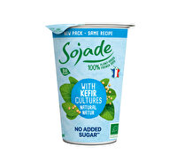Der Kefir Natur von Sojade ist ein natürlicher Energiedrink.