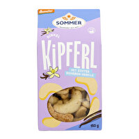 Die leckeren veganen Dinkel-Vanille-Kipferl von Sommer mit leckeren Haselnüssen und dem Besten der Bourbon-Vanille. Jetzt günstig bei kokku im veganen Onlineshop kaufen!