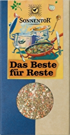 Mit der Das Beste für Reste Gewürzmischung von Sonnentor wird es wieder ein bisschen einfacher, Reste weiter zu verwerten und nicht wegzuschmeißen.