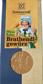 Mit dem Witwe Boltes Brathendlgewürz für vegane Ente von Sonnentor kannst du Deinem Tofu oder Seitan ganz einfach einen besonderen Geschmack verleihen.