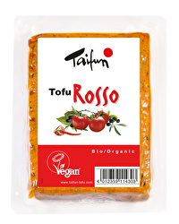Der beliebte Tofu Rosso von Taifun überzeugt durch fruchtig-frischen Geschmack und ist daher ideal geeignet für die mediterrane Küche.Der beliebte Tofu Rosso von Taifun überzeugt durch fruchtig-frischen Geschmack und ist daher ideal geeignet für die mediterrane Küche.