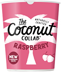 Coconut Raspberry Joghurt-Alternative von The Coconut Collab – Samtig-cremig mit einer perfekt ausbalancierten Süße und intensiver Himbeernote. Ein Genuss für alle, die fruchtige Frische lieben!