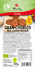 Die vegane Gran Chorizo von Wheaty ist eine pikante Wurst nach spanischem Vorbild.