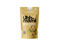 Hühnerbrühe kann so wohltuend sein - besonders, wenn sie vegan ist! Mit Chicken'ish von Uhhmami kannst du bereits mit einem Teelöffel in einer Tasse heißem Wasser eine köstliche Hühnersuppe genießen.