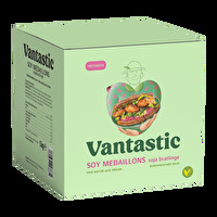 Mit den Soja Medaillons im Gastro-Format von Vantastic lässt sich einiges zaubern.