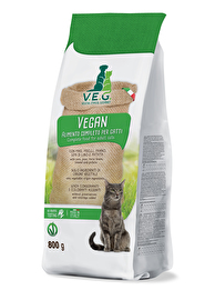 Mit dem Alleinfutter für ausgewachsene Katzen von V.E.G. ist deine Katze ab sofort bestens versorgt.