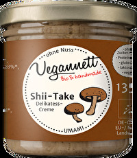 Der Shii-Take Aufstrich von Vegannett ist eine herzhafte Delikatesse.