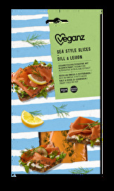 Die Sea Style Slices Dill & Lemon von Veganz schmecken herrlich frisch nach Dill und Zitrone.
