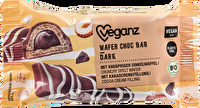 Alle Naschkatzen aufgepasst, hier kommt der Wafer Choc Bar Dark von Veganz - außen wunderbar knusprig und innen herrlich weich!
