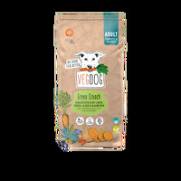 Das Green Crunch 2kg von Vegdog vereint das Beste, was in veganem Hundefutter enthalten sein kann! Als Eiweißquelle kommen Linsen und Erbsen zum Einsatz; die Algen decken den Bedarf an Omega-Fettsäuren; Vitamine und Ballaststoffe kommen aus dem Kürbis und der Blaubeere. Dein Hund wird es lieben!