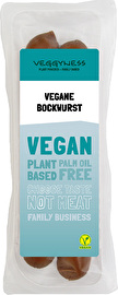 Die Vegane Bockwurst von veggyness ist sowohl pfannen- als auch grillgeeignet, was sie zum perfekten, schnellen Snack macht!
