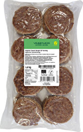 Der Vegane Classic Burger Großpack (16x100g) von veggyness - genau richtig, für alle, die von herzhaften Burgerpatties nicht genug bekommen können! Der Superhero Burger ist sehr schmack- und überaus herzhaft! Einfach kurz auf den Grill oder in die Pfanne und fertig ist das perfekte Burgervergnügen!