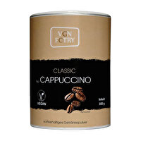 Mit dem Instant Cappuccino Classic von VGN FCTRY zauberst du dir in kürzester Zeit köstlichen veganen Cappuccino.