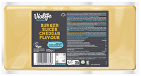 Die Burger Slices Cheddar Flavour in der 500g Großpackung von Violife sind perfekt für alle Burger Fans und große Familien.