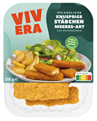 Die Vegane Knusprige Stäbchen Meeres-Art von Vivera lassen Kindheitserinnerungen wach werden! Jetzt günstig bei kokku im veganen Onlineshop bestellen!