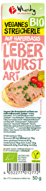 Veganes Streicherle Leberwurst Art von Wheaty ist ein pflanzlicher Aufstrich, inspiriert von der klassischen Leberwurst.