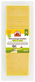 Die Wilmersburger Scheiben Kräuter im 500gr-Pack für die Gastro oder Liebhaber von herzhaften Schmelzalternativen! Wilmersburger kannst Du jetzt günstig bei kokku im veganen Onlineshop bestellen!