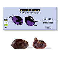 Die Pflaumen in Dunkler Schokolade von Zotter passen perfekt in die kalte Jahreszeit!