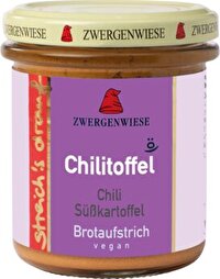 Der Chilinake streichs drauf von Zwergenwiese ist ein herzhafter veganer Brotaufstrich mit Chili auf Pastinakenbasis. Ideal auf frischem Schwarzbrot! Jetzt günstig im veganen Onlineshop bei kokku kaufen.