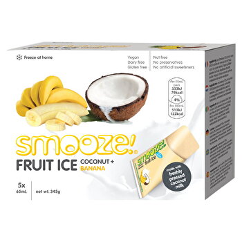 smooze! - Fruchteis Banane & Kokos