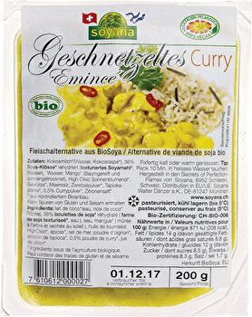Soyana - Soya Geschnetzeltes Curry fix & fertig