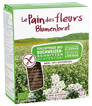 le pain des fleurs - Blumenbrot °Buchweizen° Knusprige Schnitten