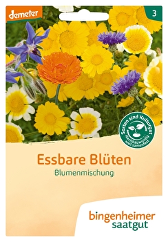 Bingenheimer Saatgut - Blumensamen °Essbare Blüten° 1 Tüte