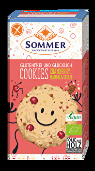 Sommer - Cookies Cranberry, Mandel & Sesam glutenfrei