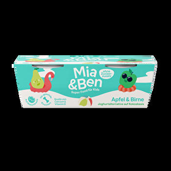 Mia & Ben - Joghurtalternative °Apfel & Birne° (2x85g)