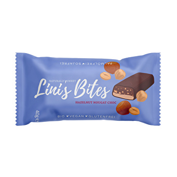 Lini's Bites - Hazelnut Nougat Choc Riegel