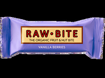 Raw Bite Rohkostriegel - Vanilla Berries Riegel