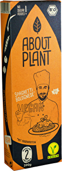 AboutPlant - Spaghetti Bolognese - veganes Fertiggericht