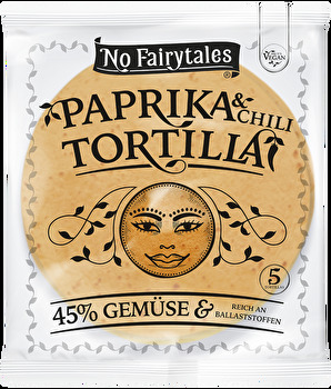 No Fairytales - Paprika Chili Tortillas (5x40g)