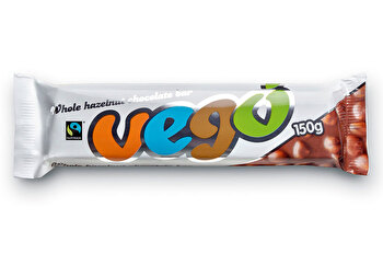 Vego Chocolate - VEGO Haselnuss Schokoriegel