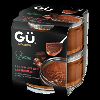Gü Puds - Chocolate Mousse Salted Caramel (2x70g)