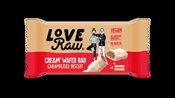 LoveRaw - Cre&m Wafer Bar Caramelised Biscuit