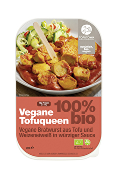 TOFUTOWN - Vegane Tofuqueen (Alternative zu Currywurst)