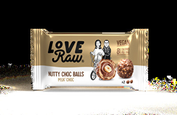 LoveRaw - Nutty Choc Balls M:lk Choc