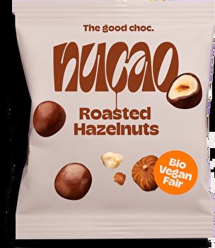 nucao - Roasted Hazelnuts in Zartbitterschokolade