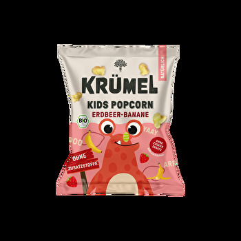 KRÜMEL - Kids Popcorn Erdbeere Banane