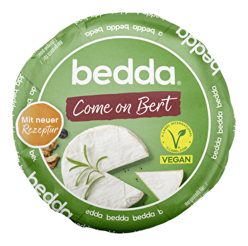 bedda - °Come on Bert° Alternative zu Camembert - Neue Rezeptur!