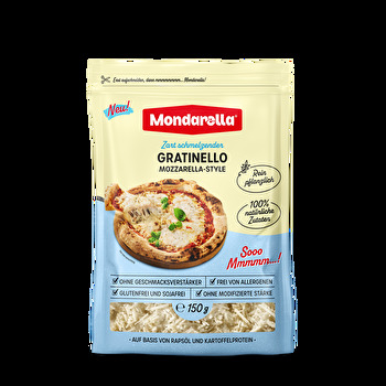 Mondarella - Zart schmelzender Gratinello Mozzarella-Style
